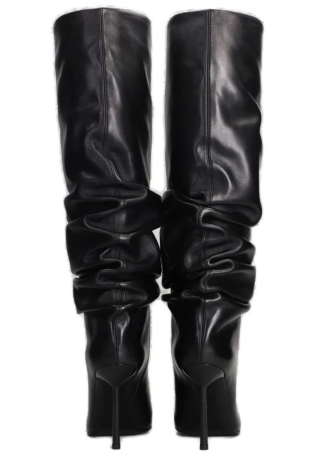 Ruched Stiletto Boots