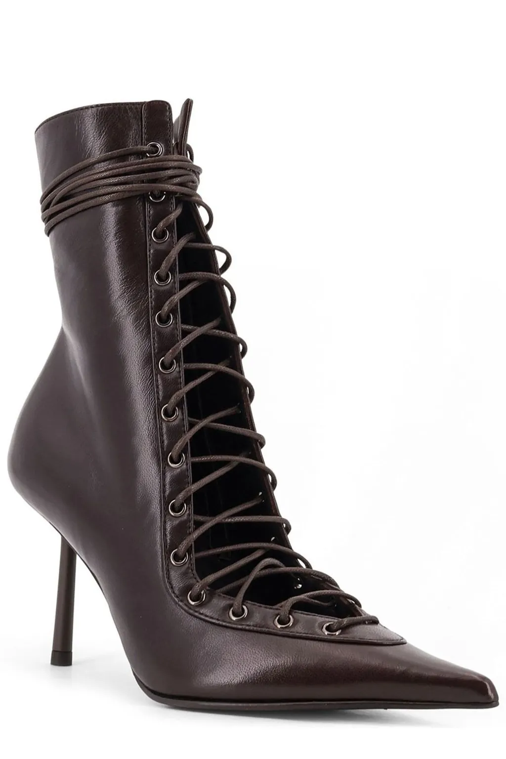 Lace-Up Ankle Boots