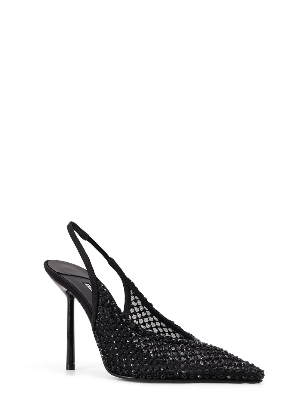 Mesh Slingback Pumps