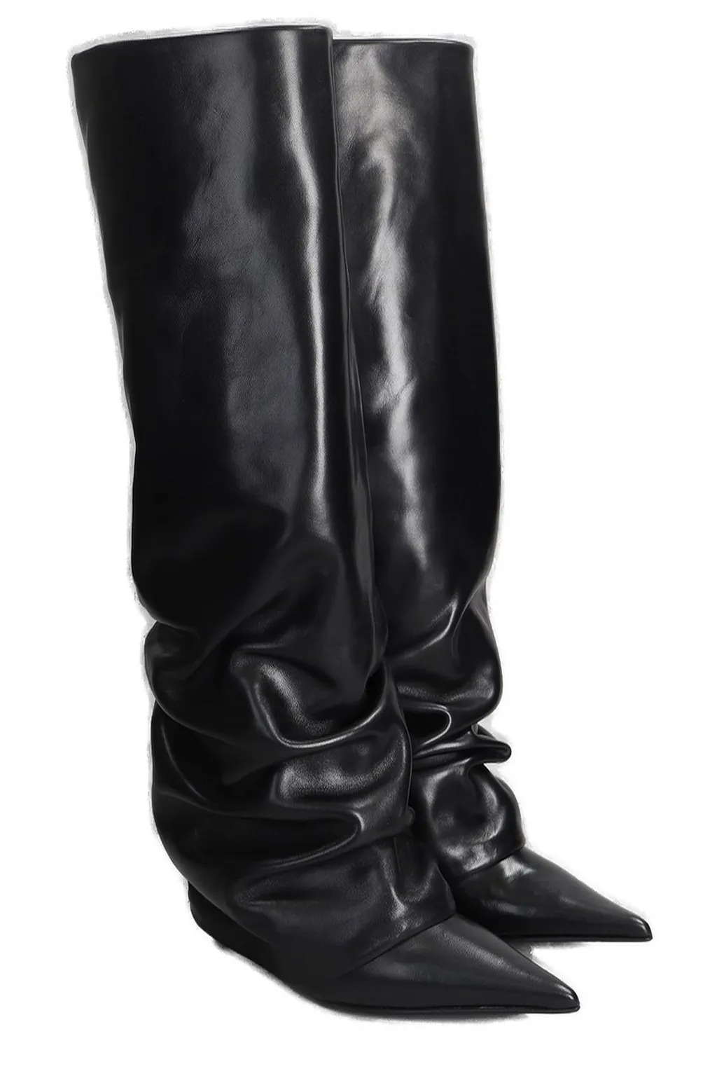 Slouchy Knee-High Boots