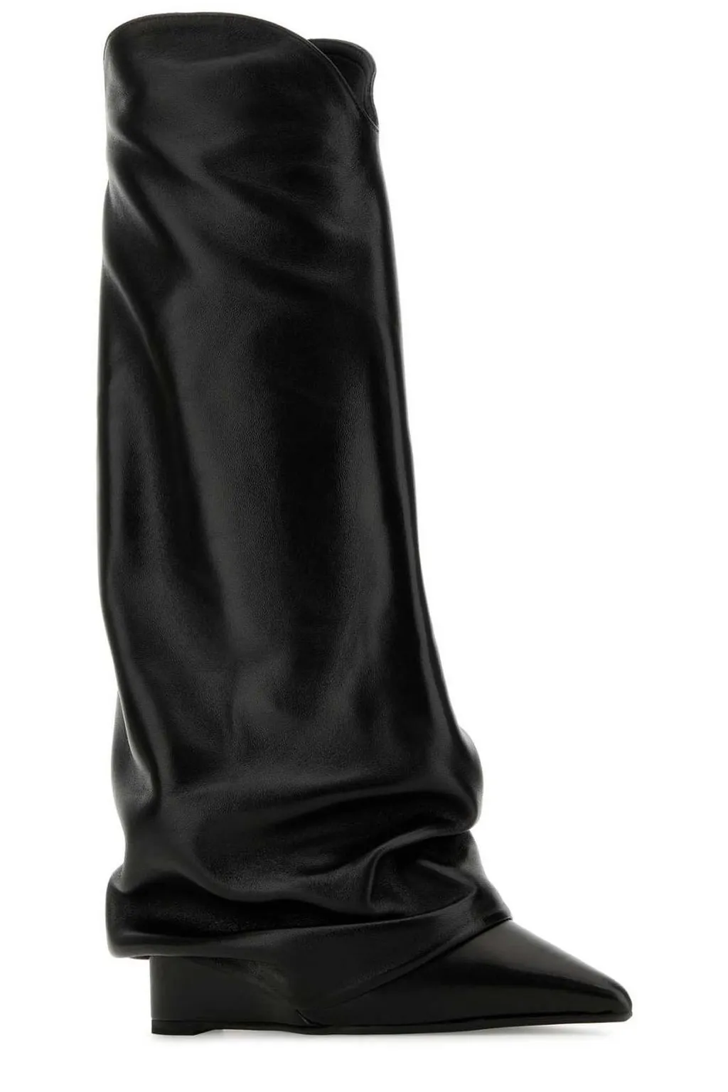Knee-High Leather Boots