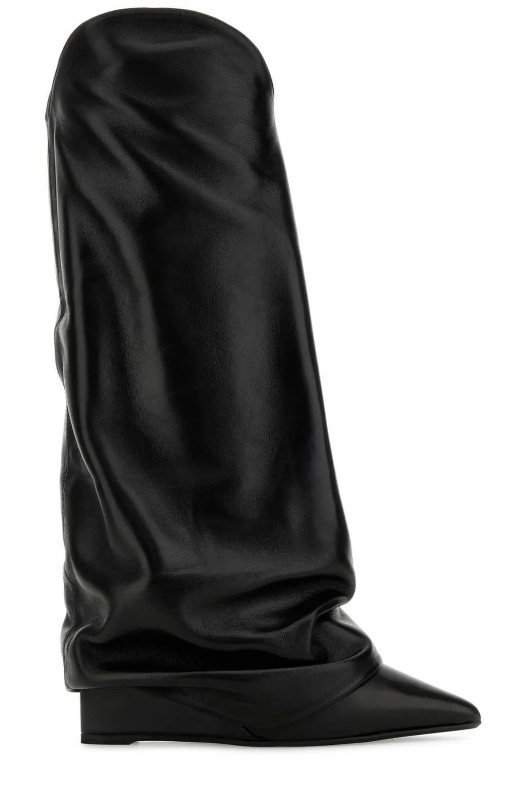 Knee-High Leather Boots