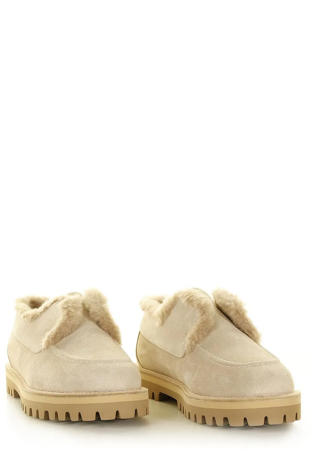 Shearling Lined Loafers