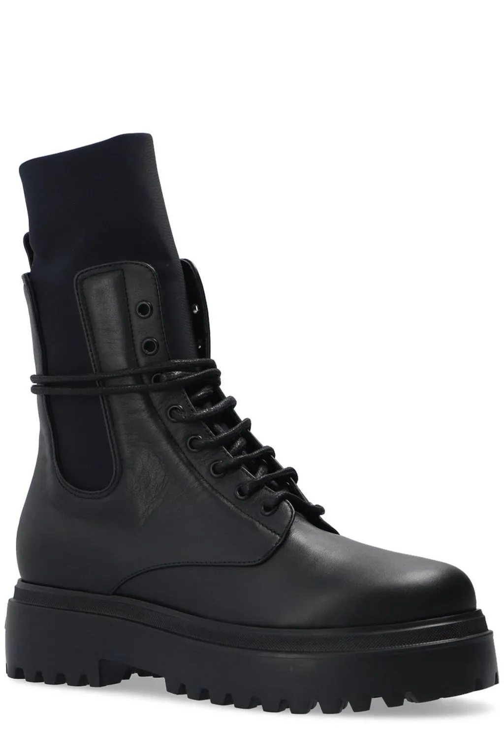 Lace-Up Boots