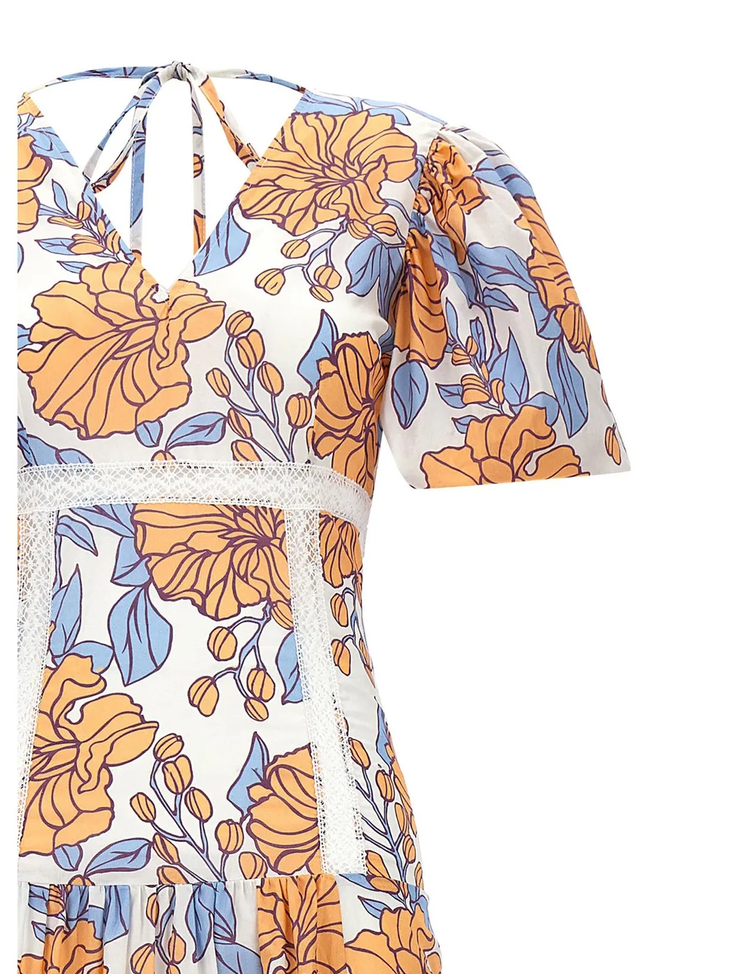 Floral Print Maxi Dress