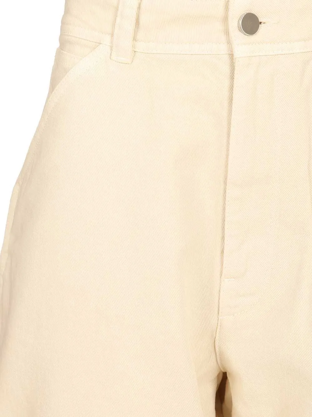 High-Waisted Wide-Leg Trousers