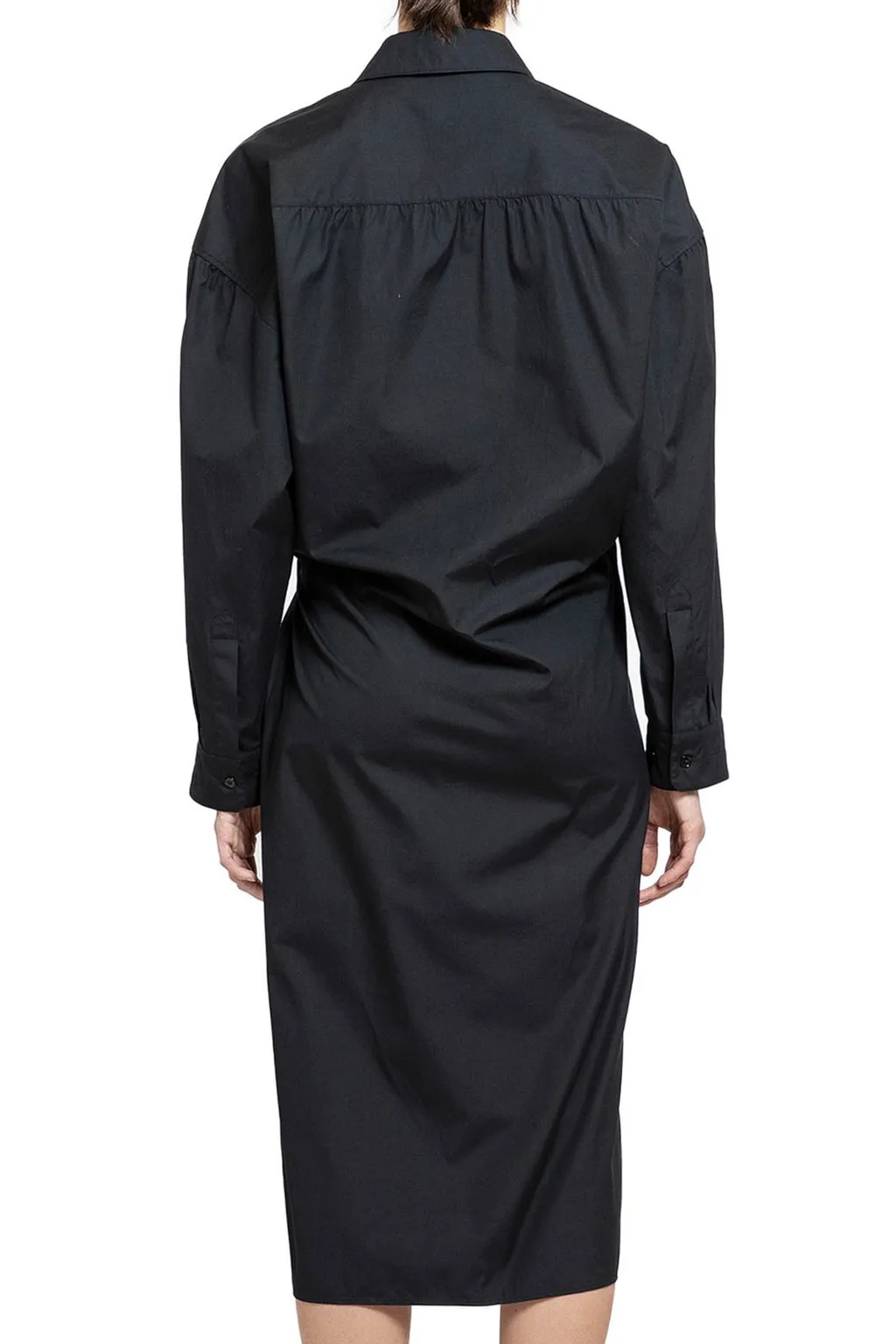 Wrap Shirt Dress
