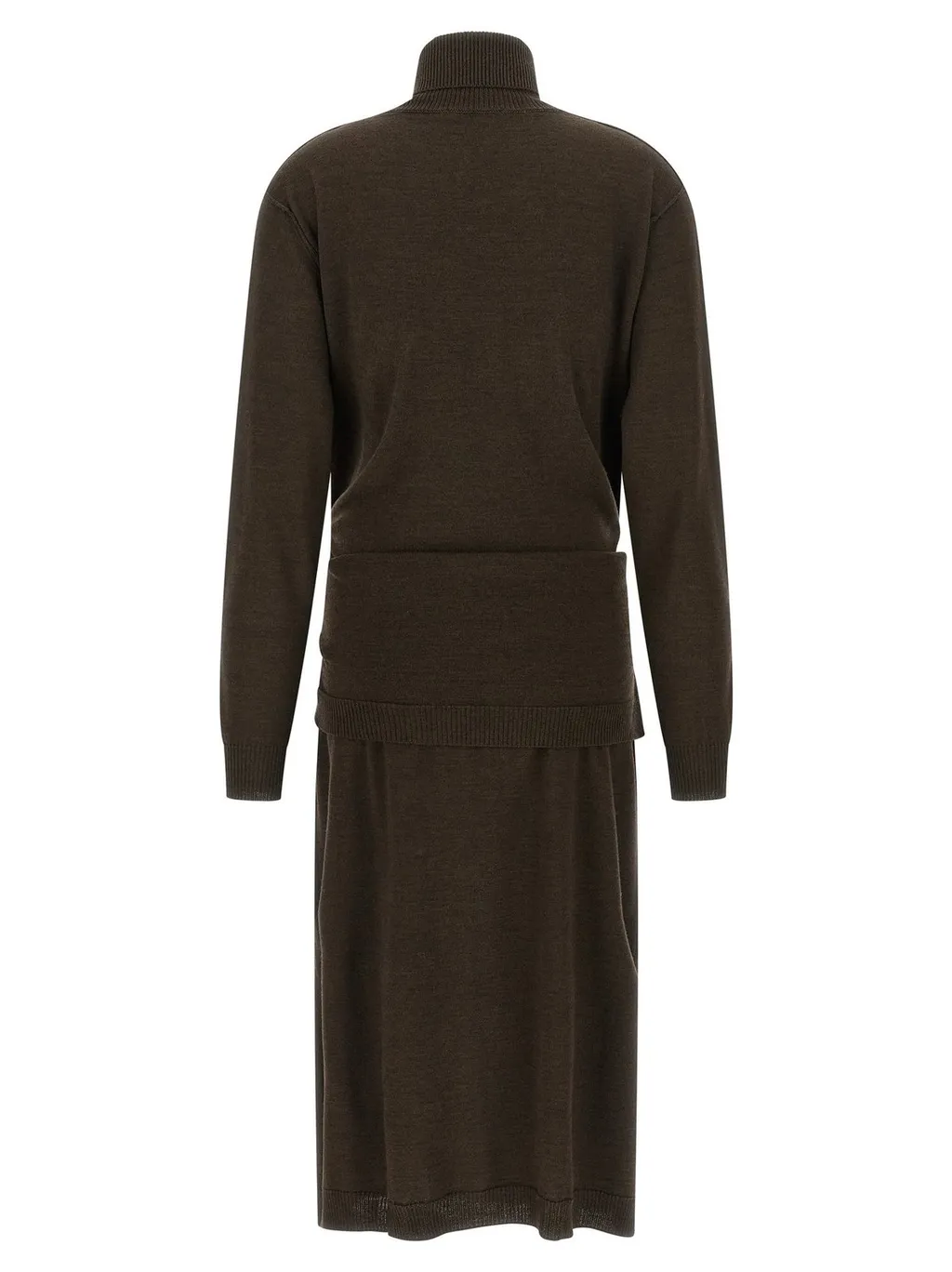 Turtleneck Knit Dress