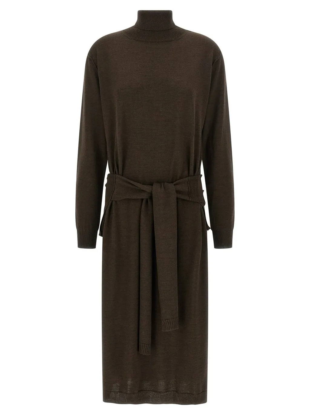 Turtleneck Knit Dress