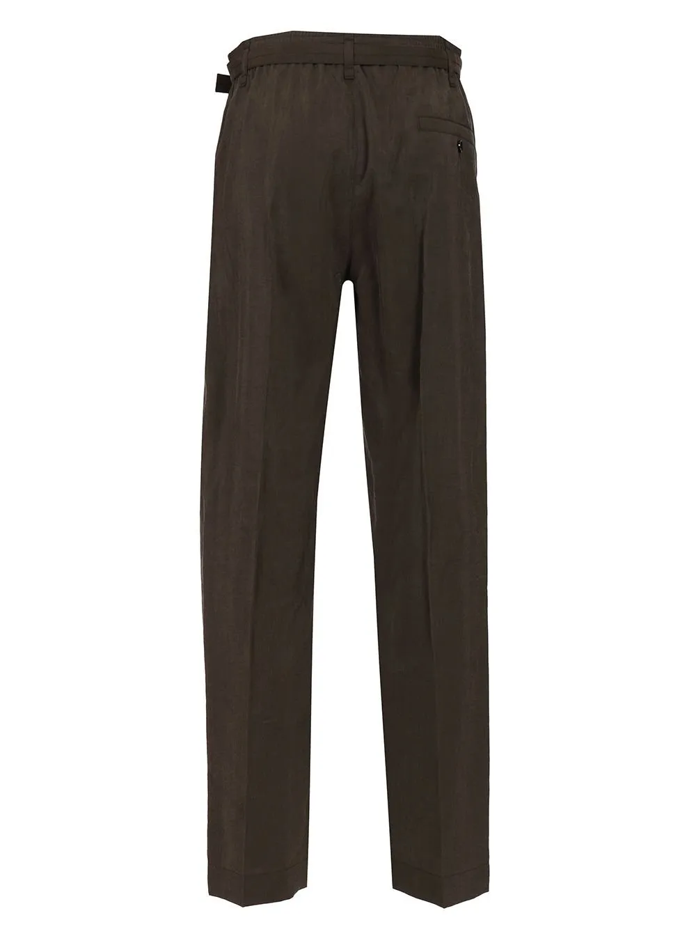High-Waisted Wide-Leg Trousers