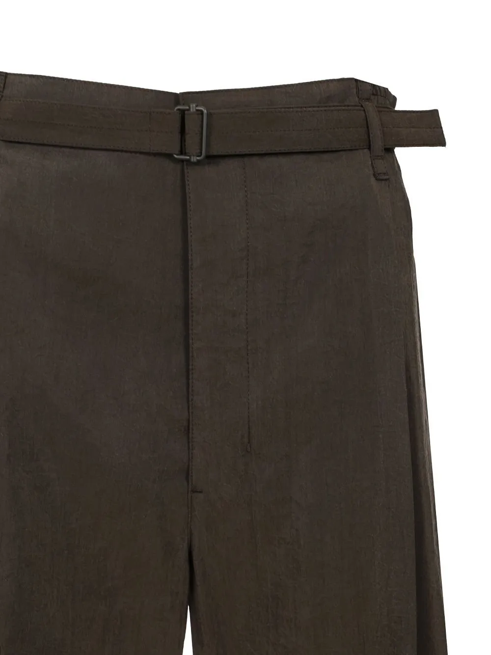 High-Waisted Wide-Leg Trousers
