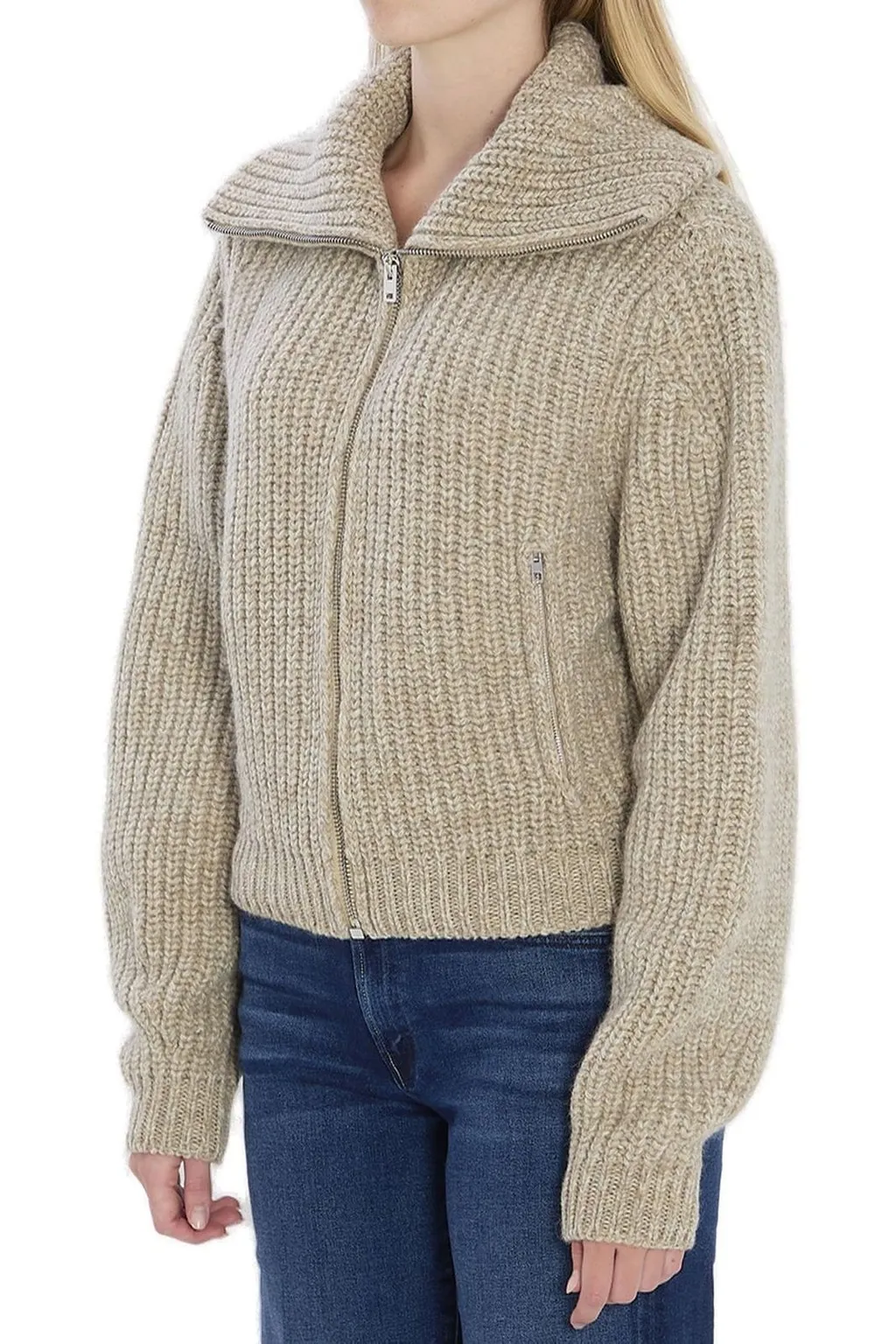 Zip-Up Cardigan