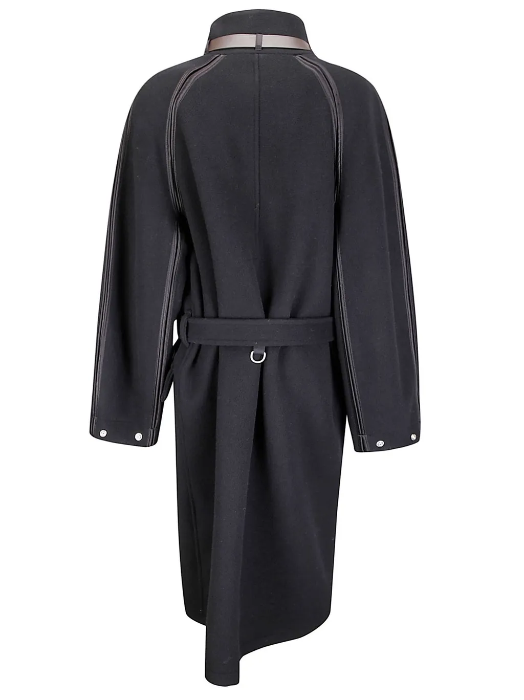 Wool Coat With Belt