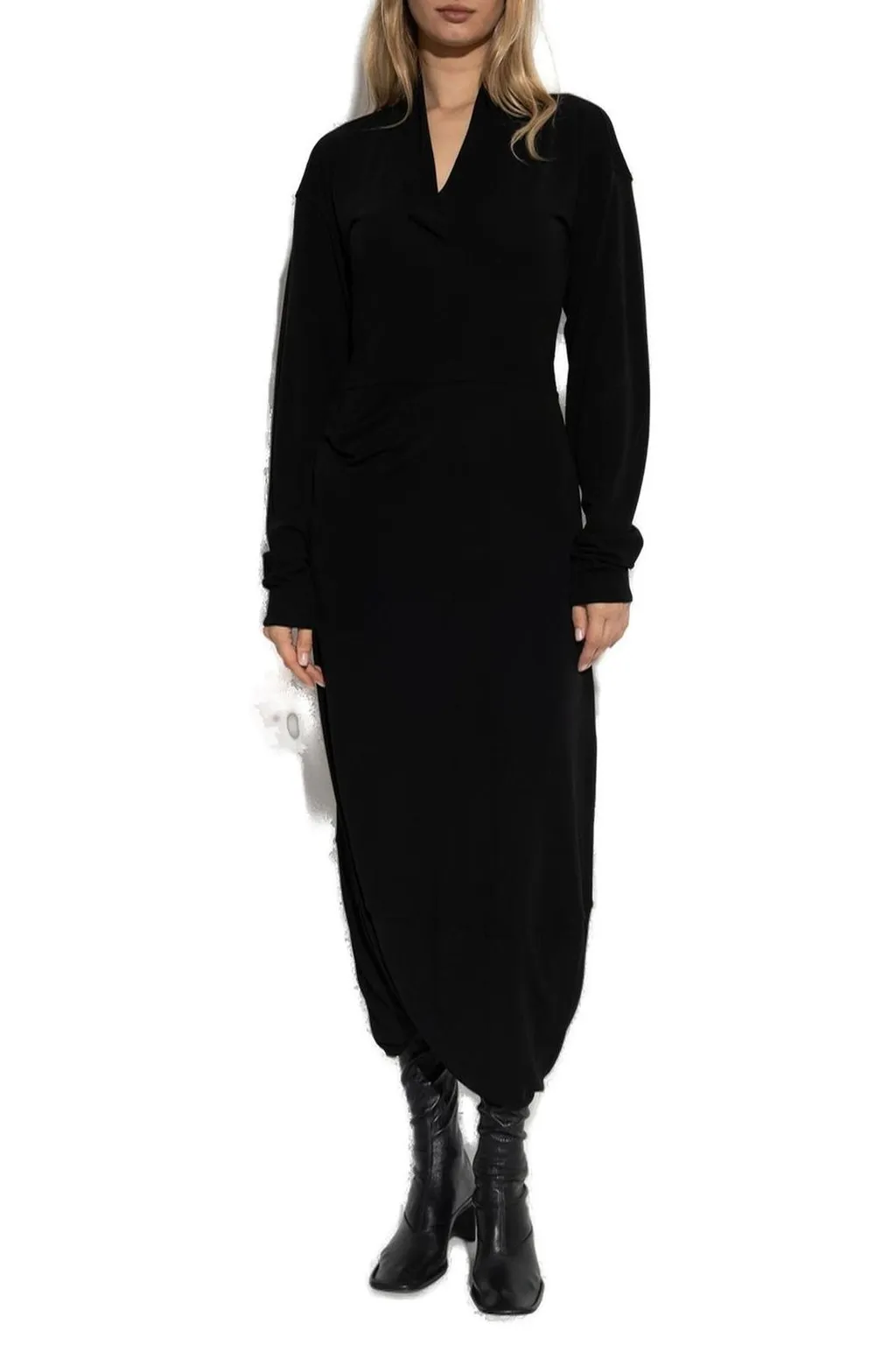 Asymmetric Midi Dress