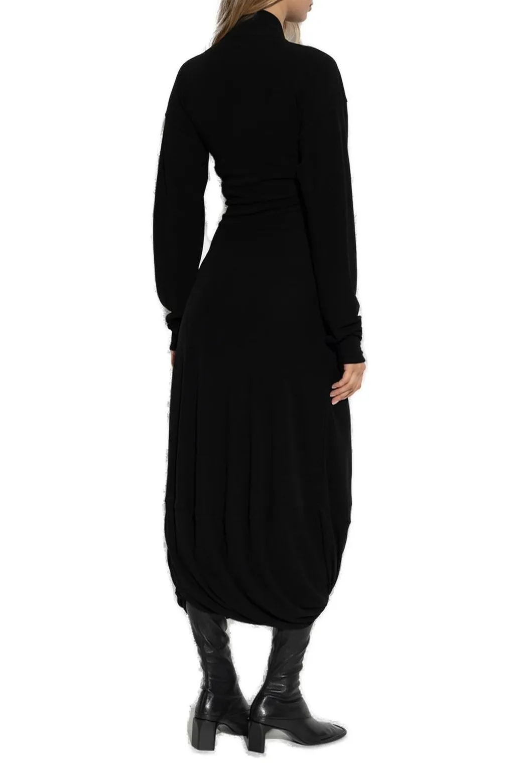 Asymmetric Midi Dress