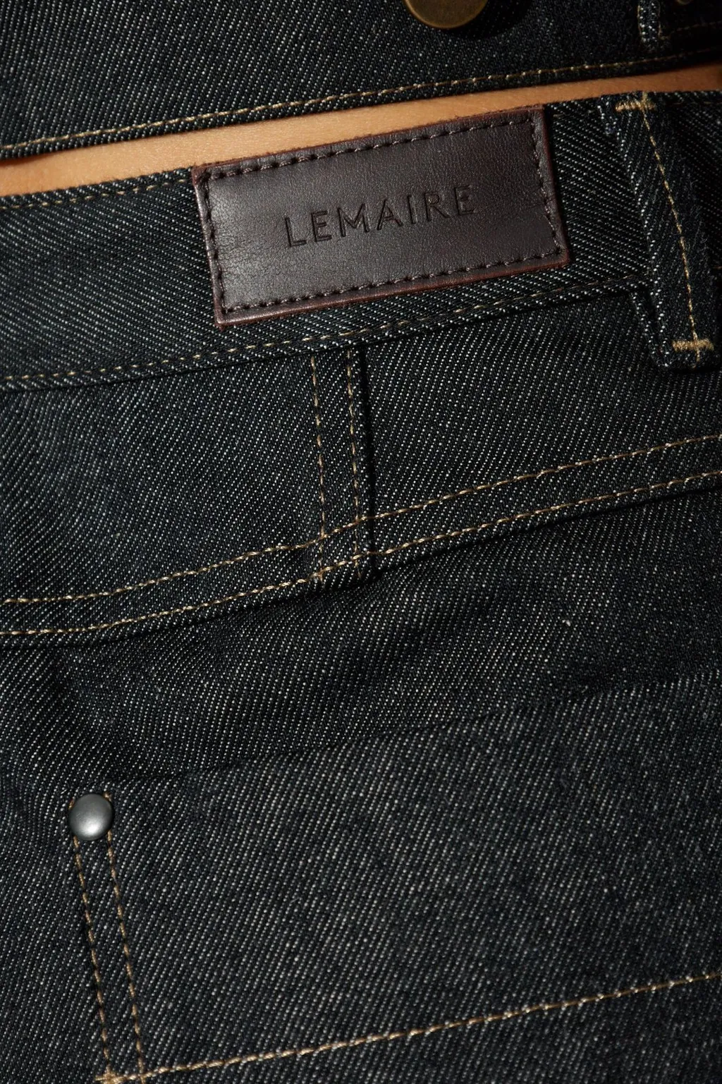 High-Waisted Straight-Leg Jeans