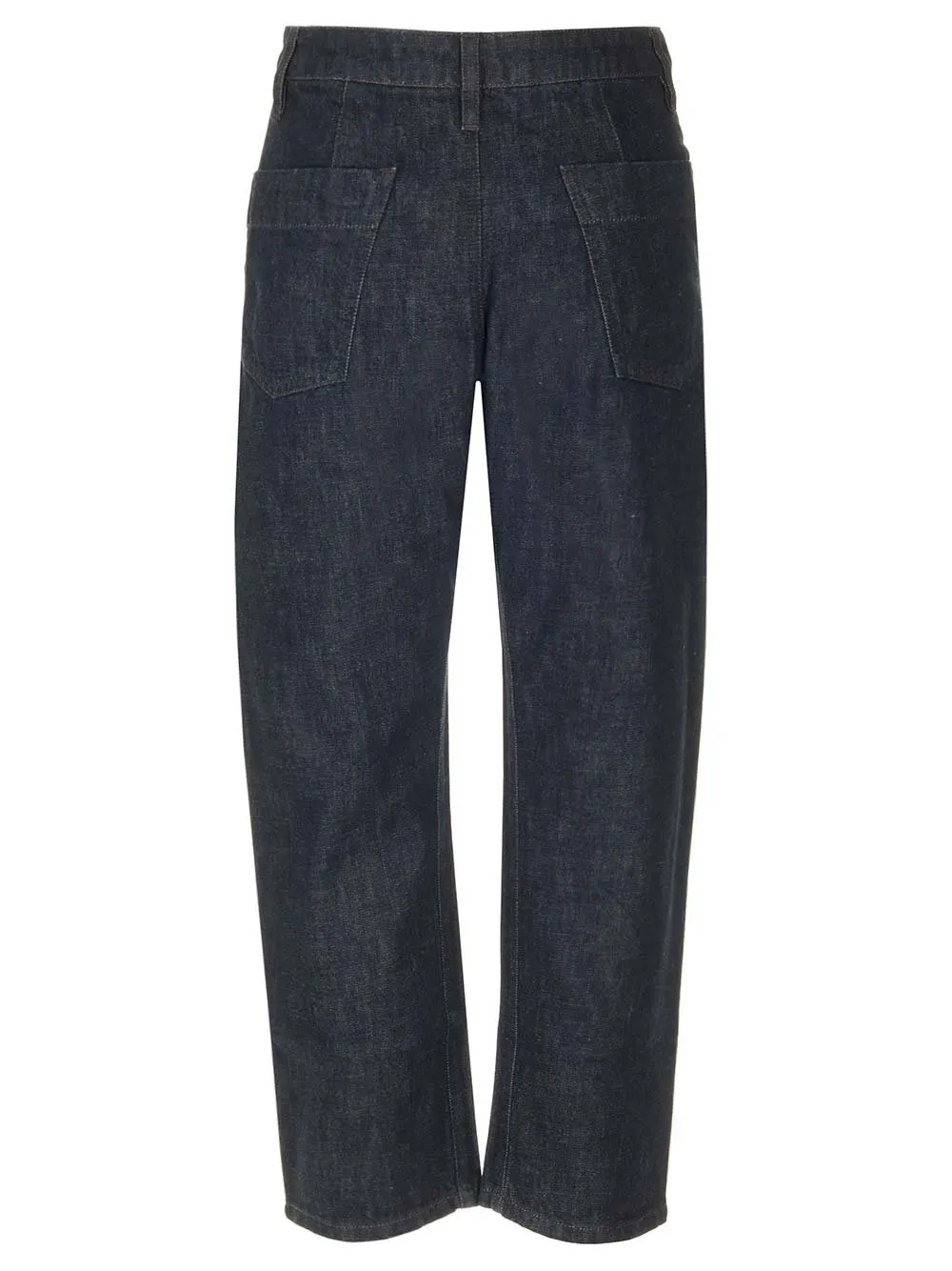 High-Waisted Straight Leg Jeans