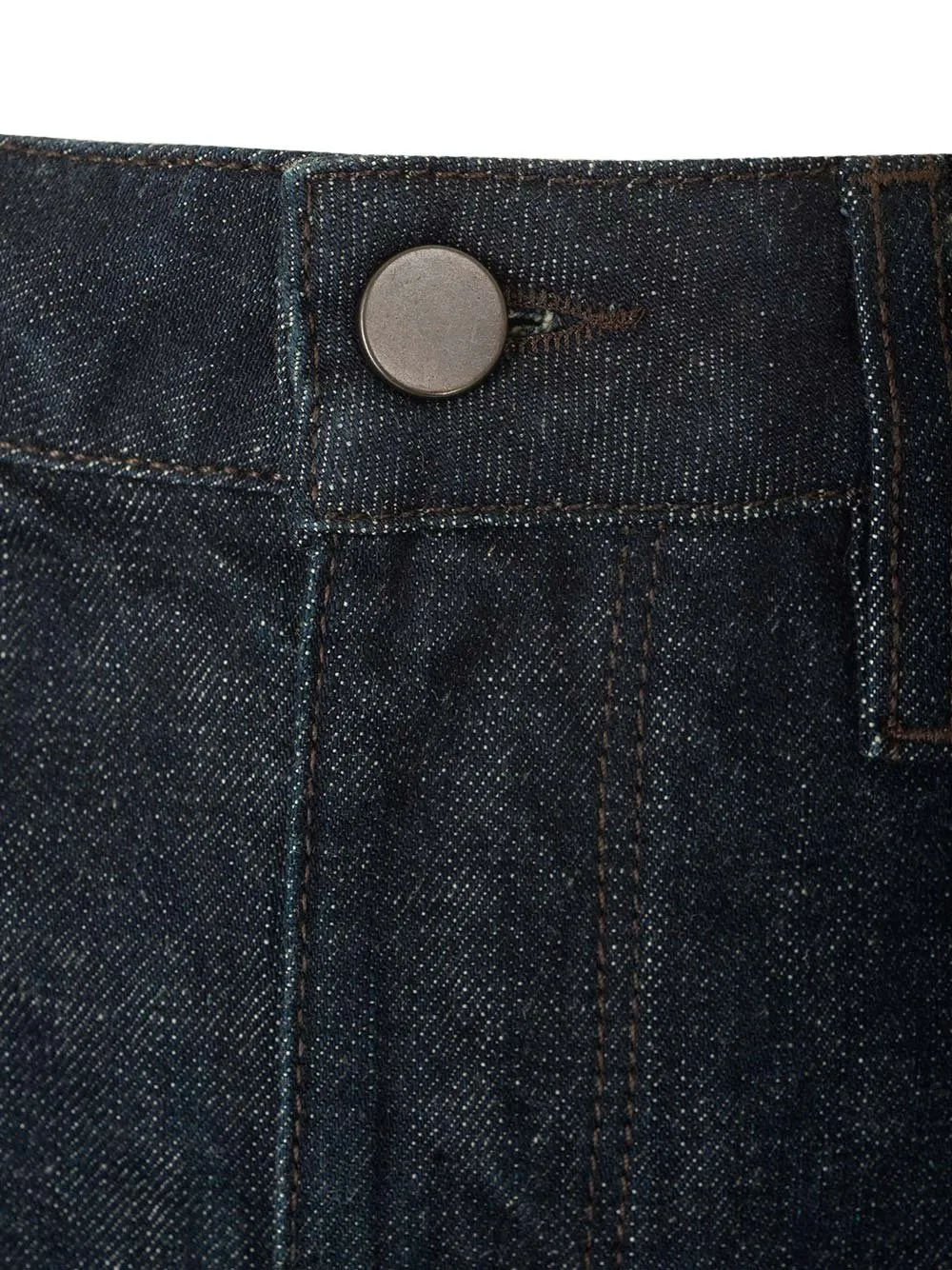 High-Waisted Straight Leg Jeans