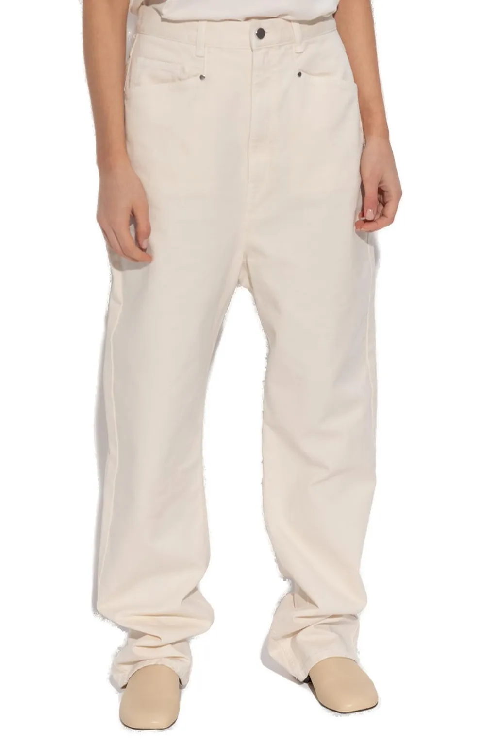 Straight-Leg Trousers