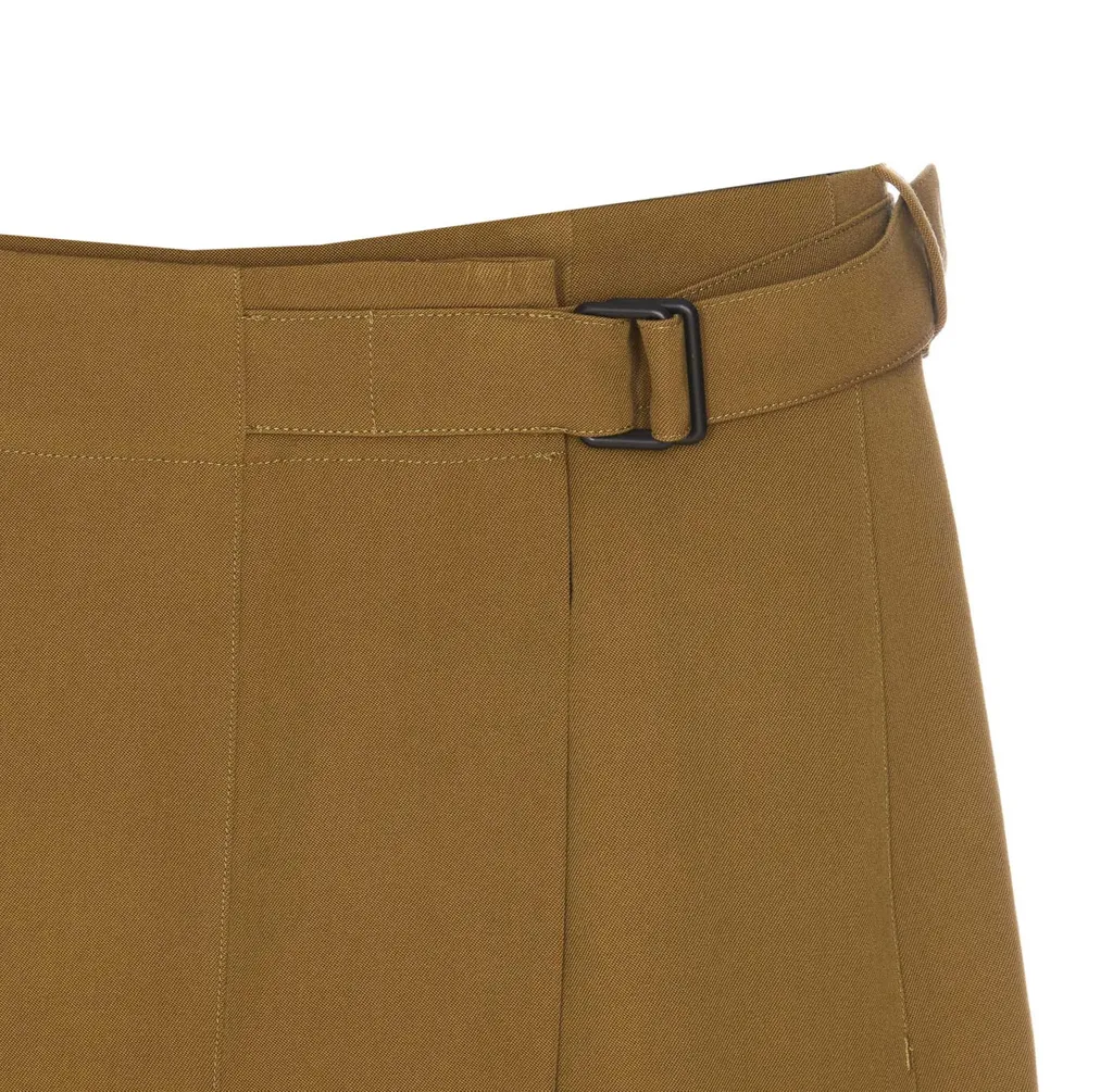 Pleated Midi Skirt