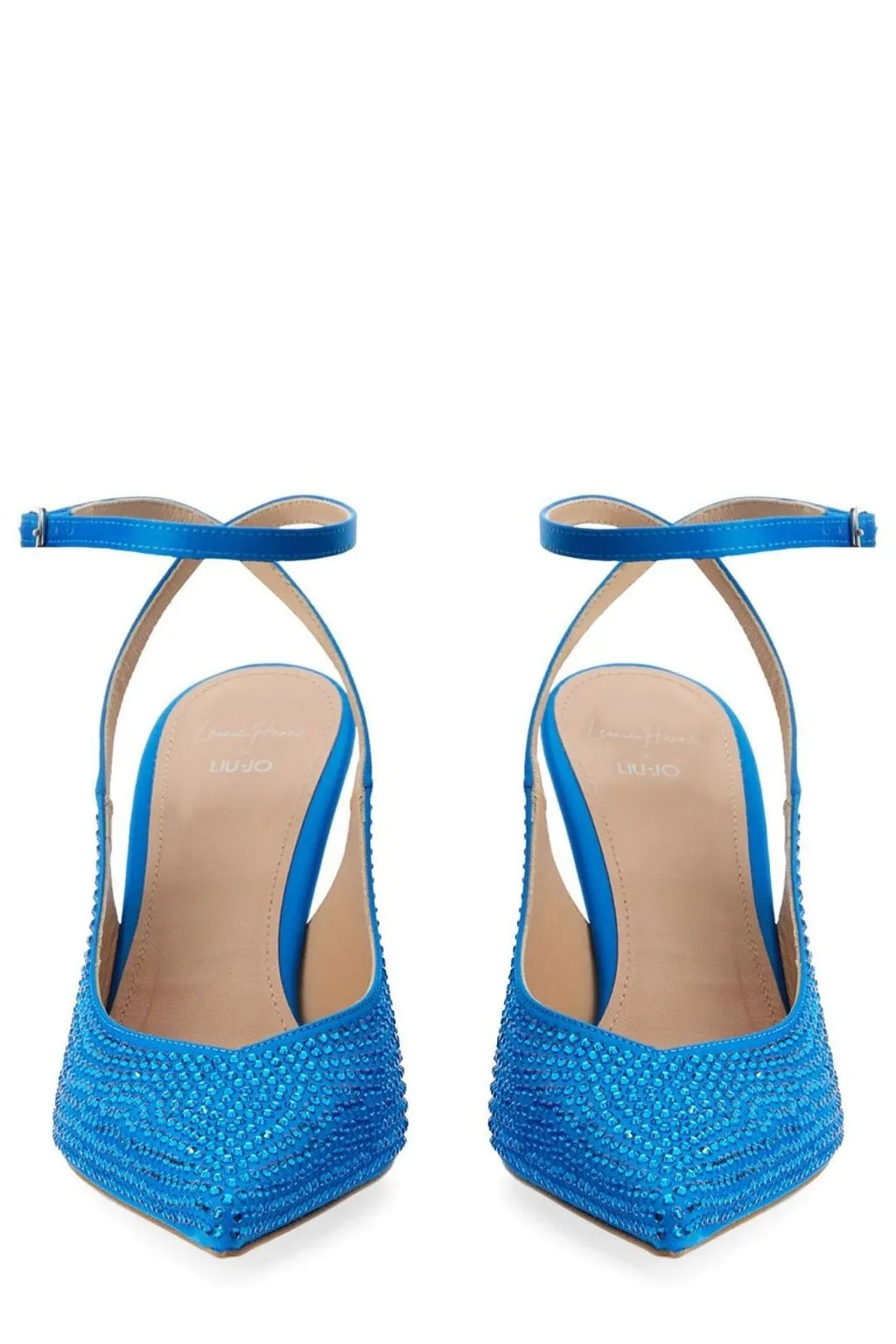 Embellished Slingback Pumps