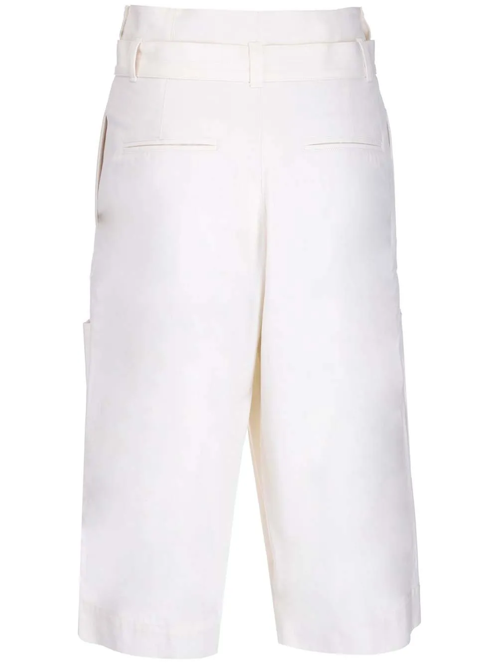 High-Waisted Cropped Trousers