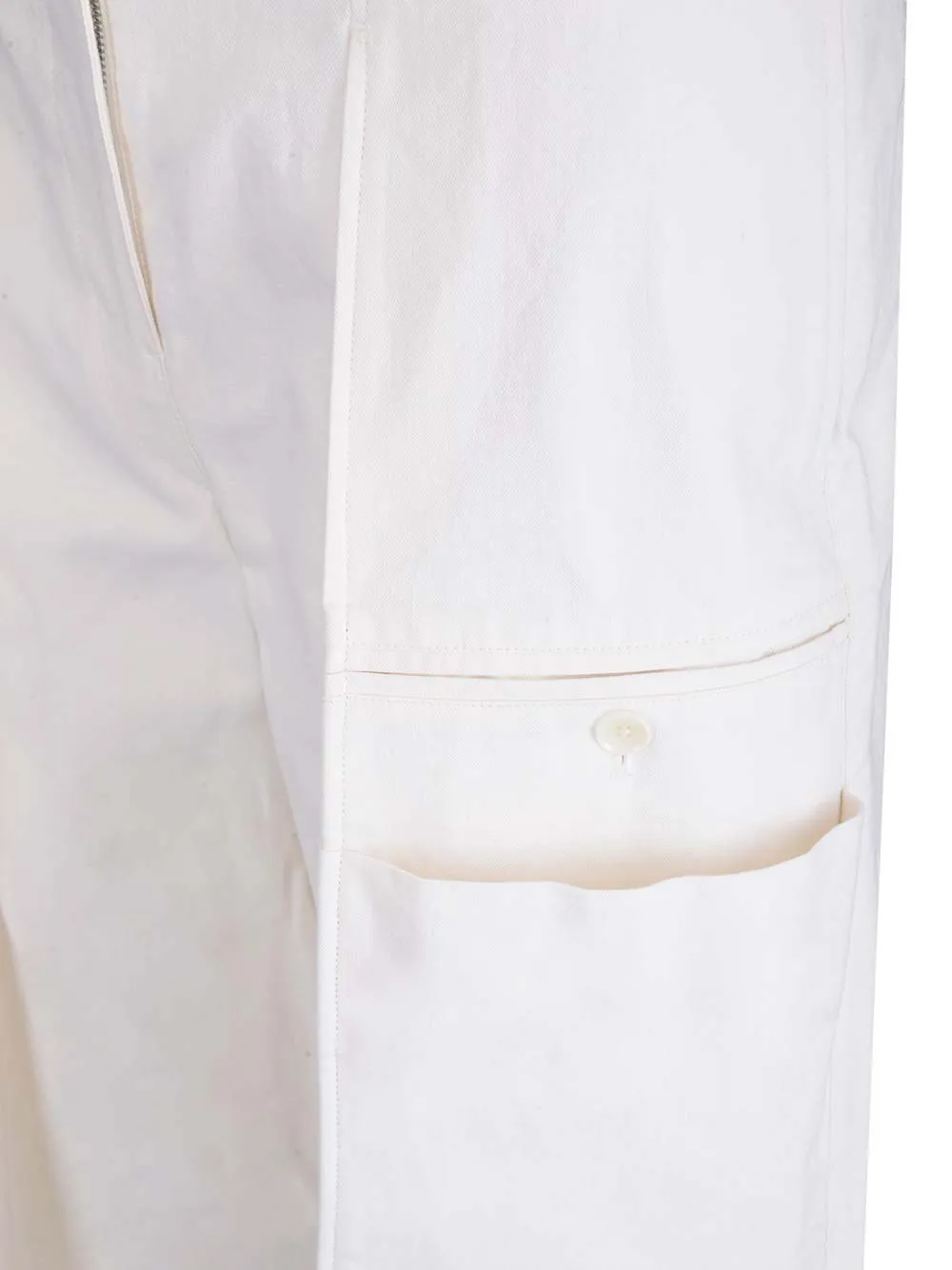 High-Waisted Cropped Trousers