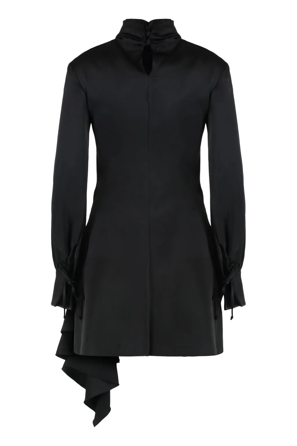 Asymmetric Ruched Dress