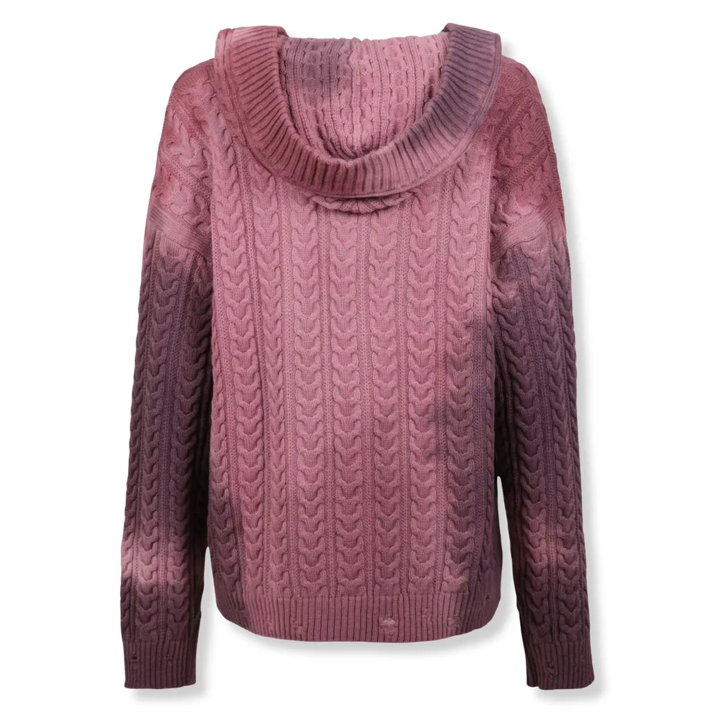 Cable Knit Hoodie
