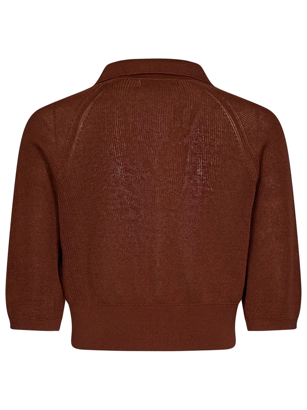 Cropped Polo Sweater