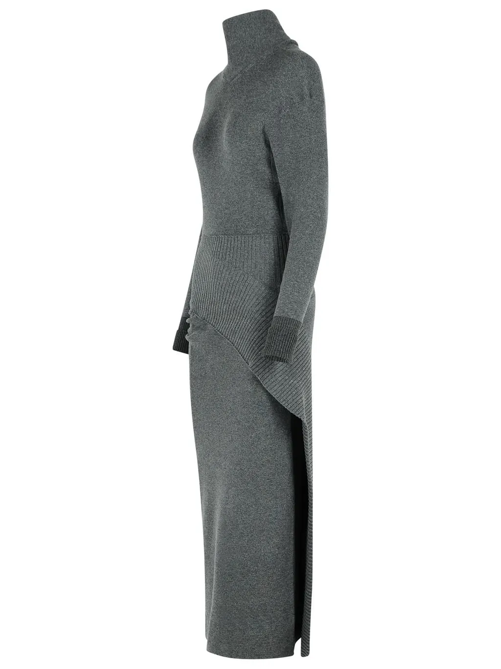 Asymmetric Knit Dress