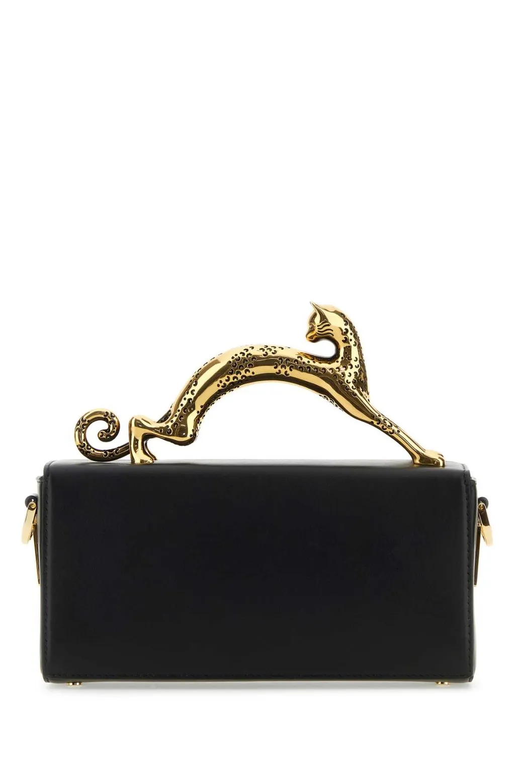 Leopard Handle Clutch