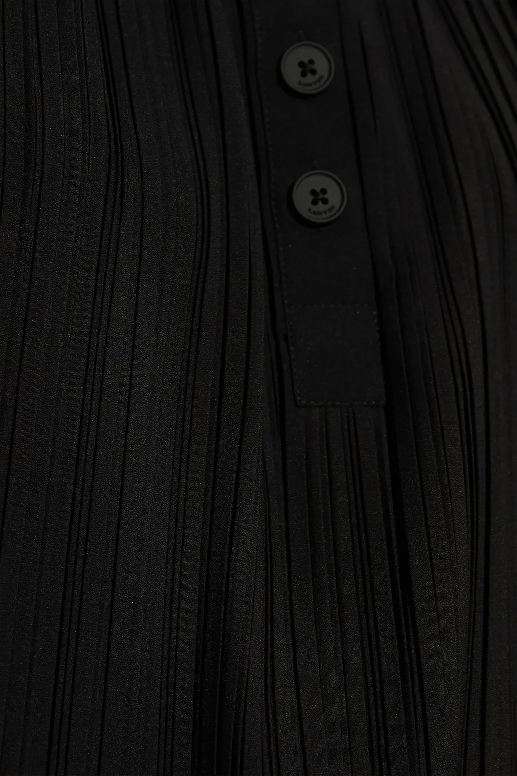Pleated Top With Graphic Print
