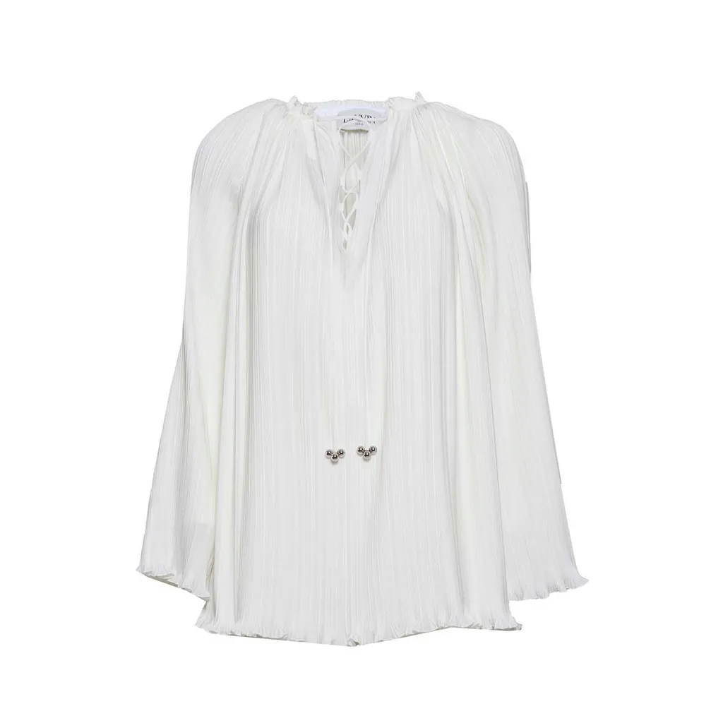 Pleated Cape Top