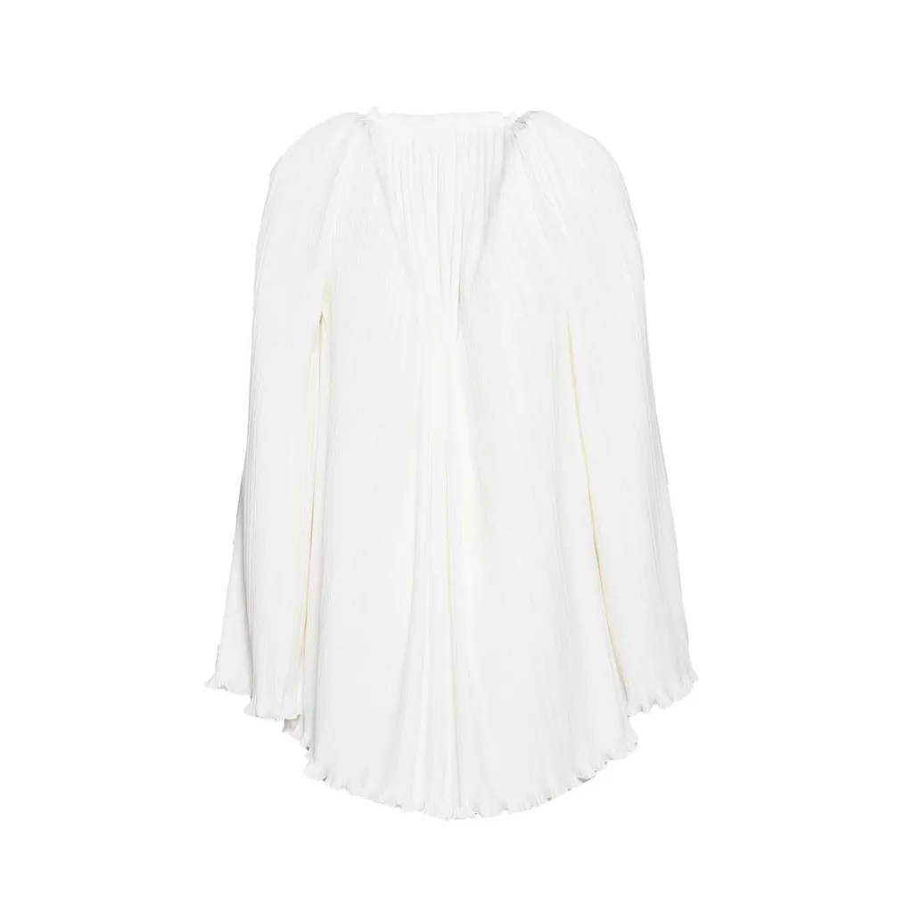 Pleated Cape Top