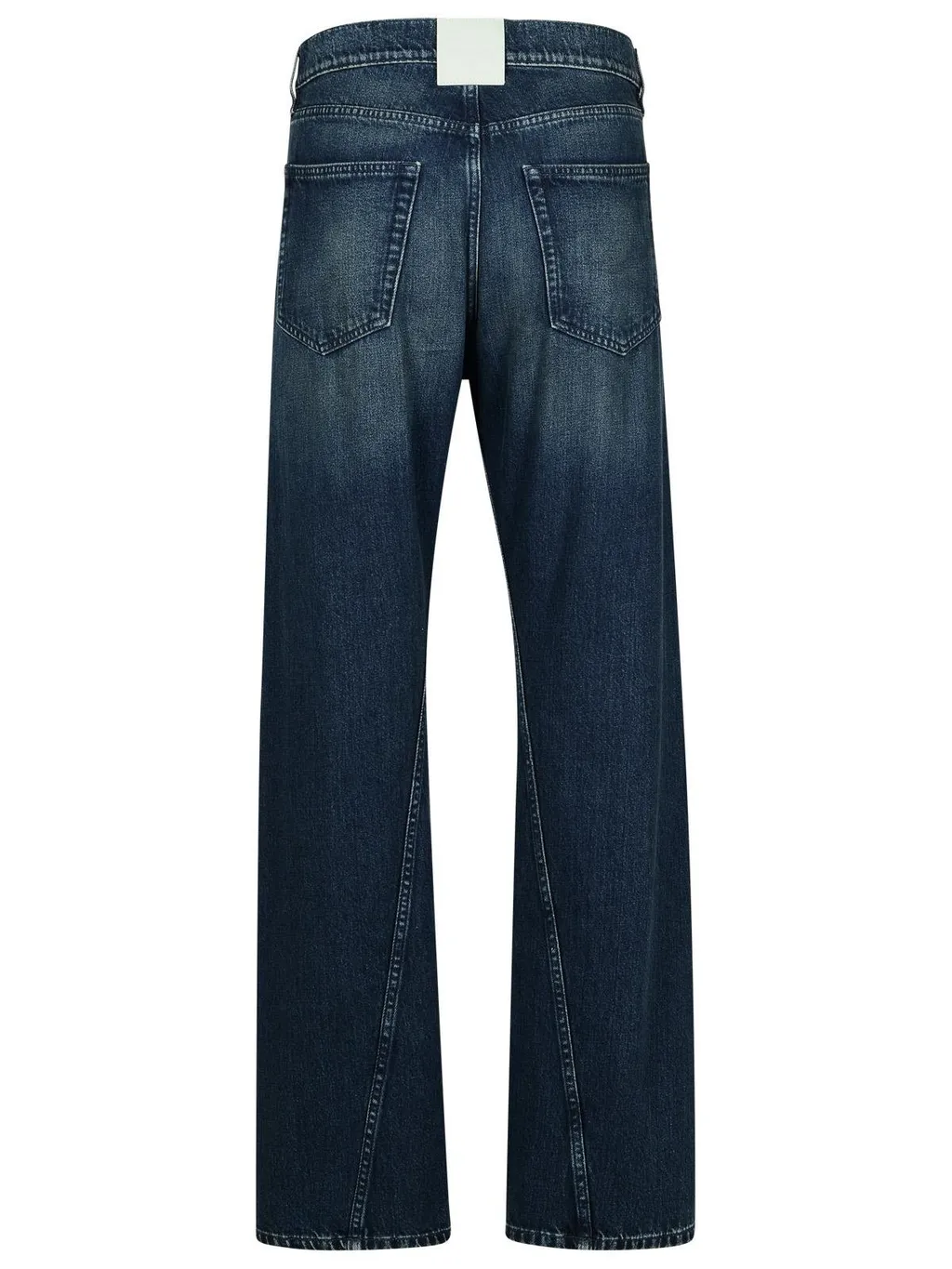 High-Waisted Straight Leg Jeans