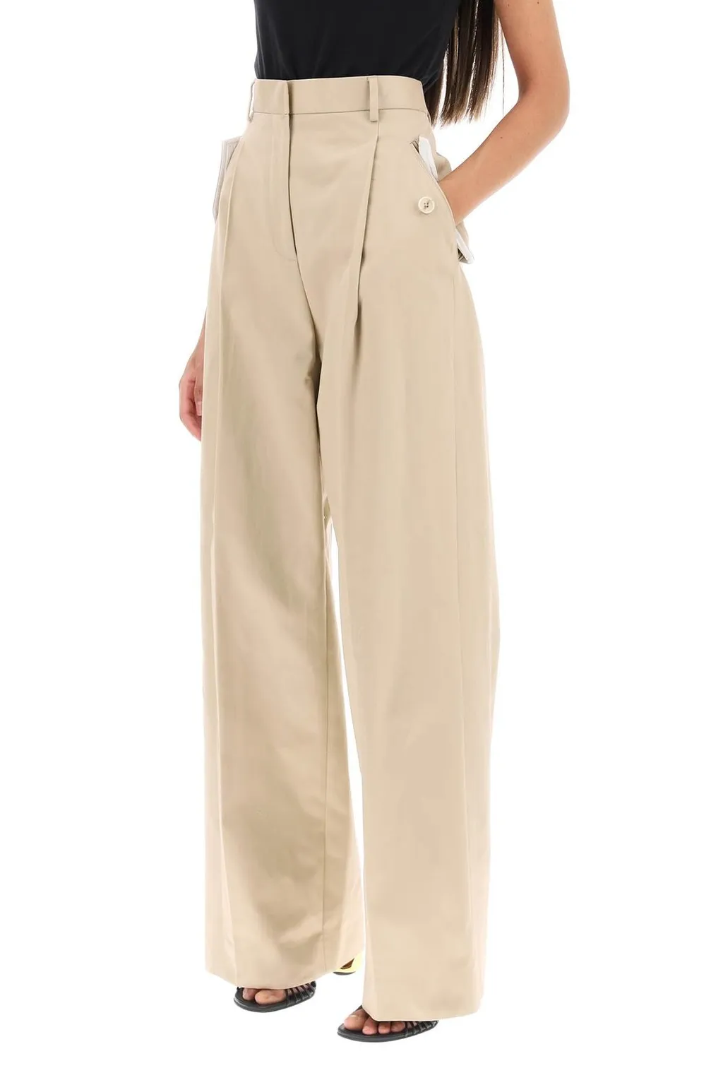 Wide-Leg Trousers