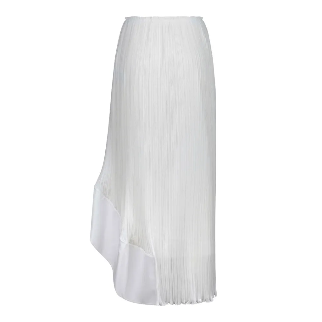 Pleated Midi Skirt