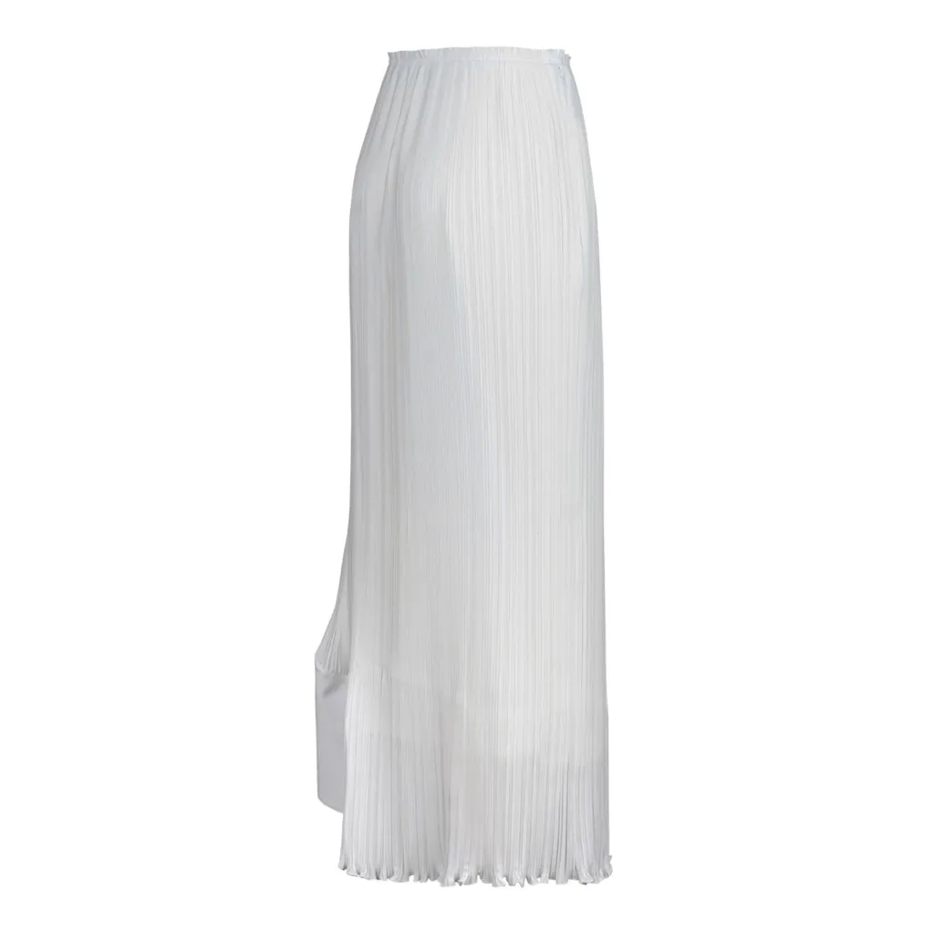 Pleated Midi Skirt