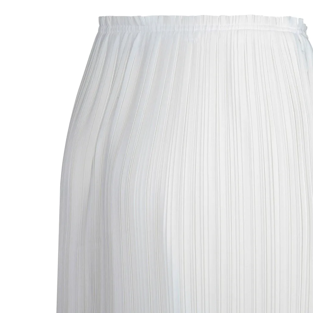 Pleated Midi Skirt