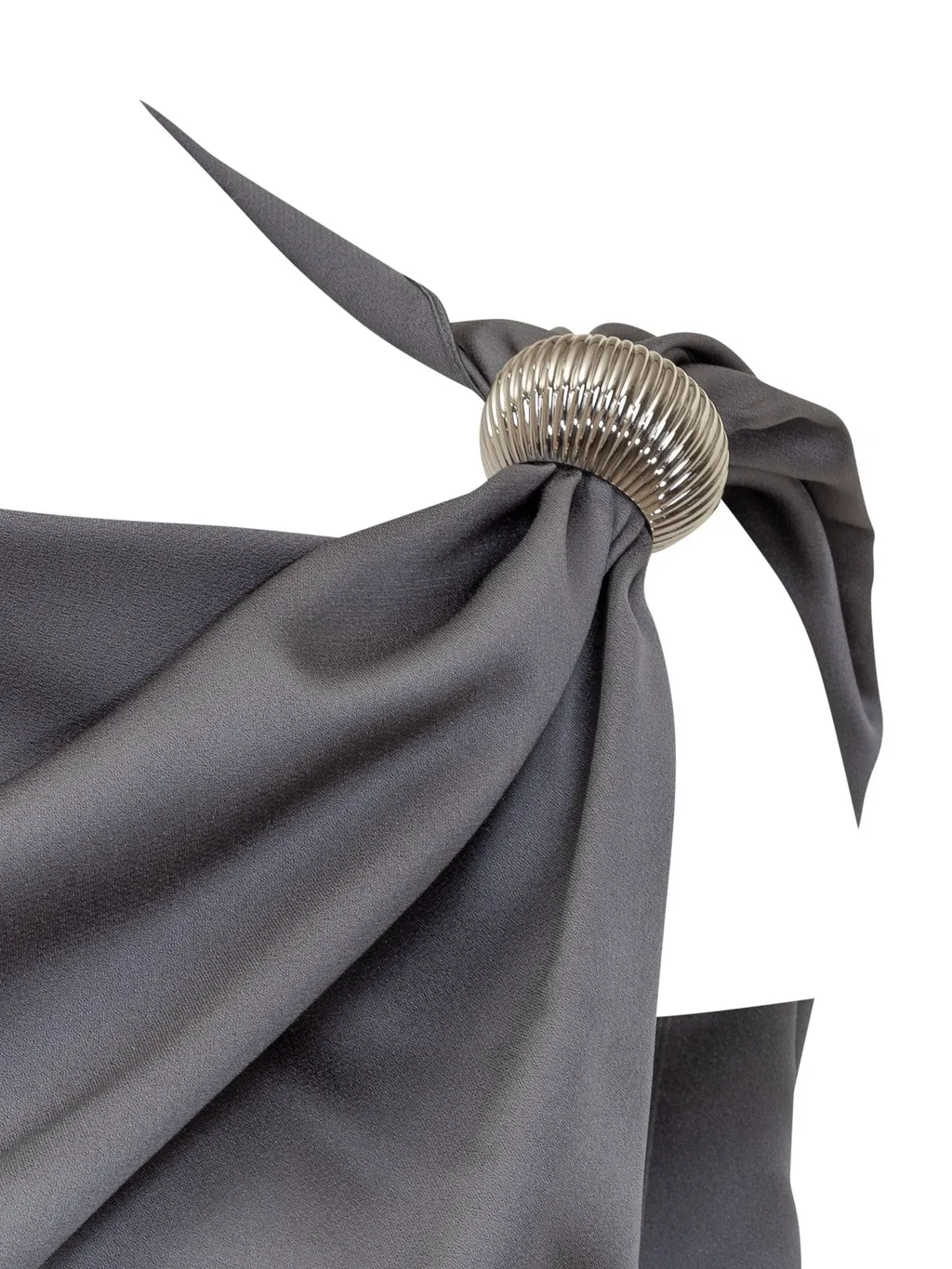 Draped One-Shoulder Top