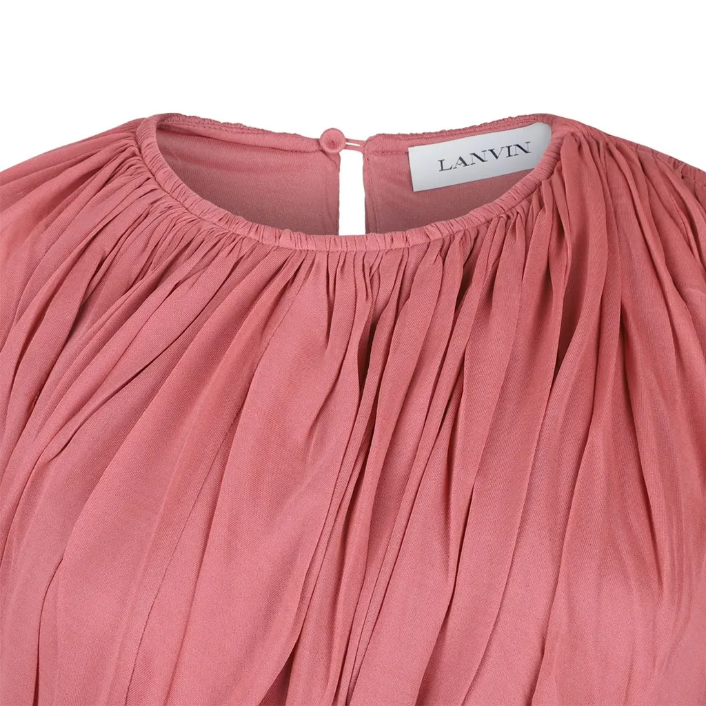 Draped Sleeveless Top