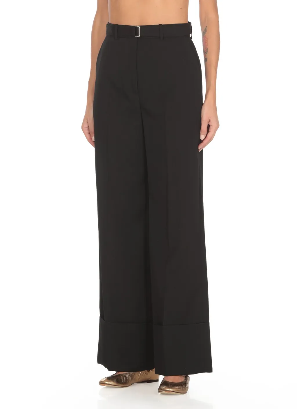 Wide-Leg Trousers