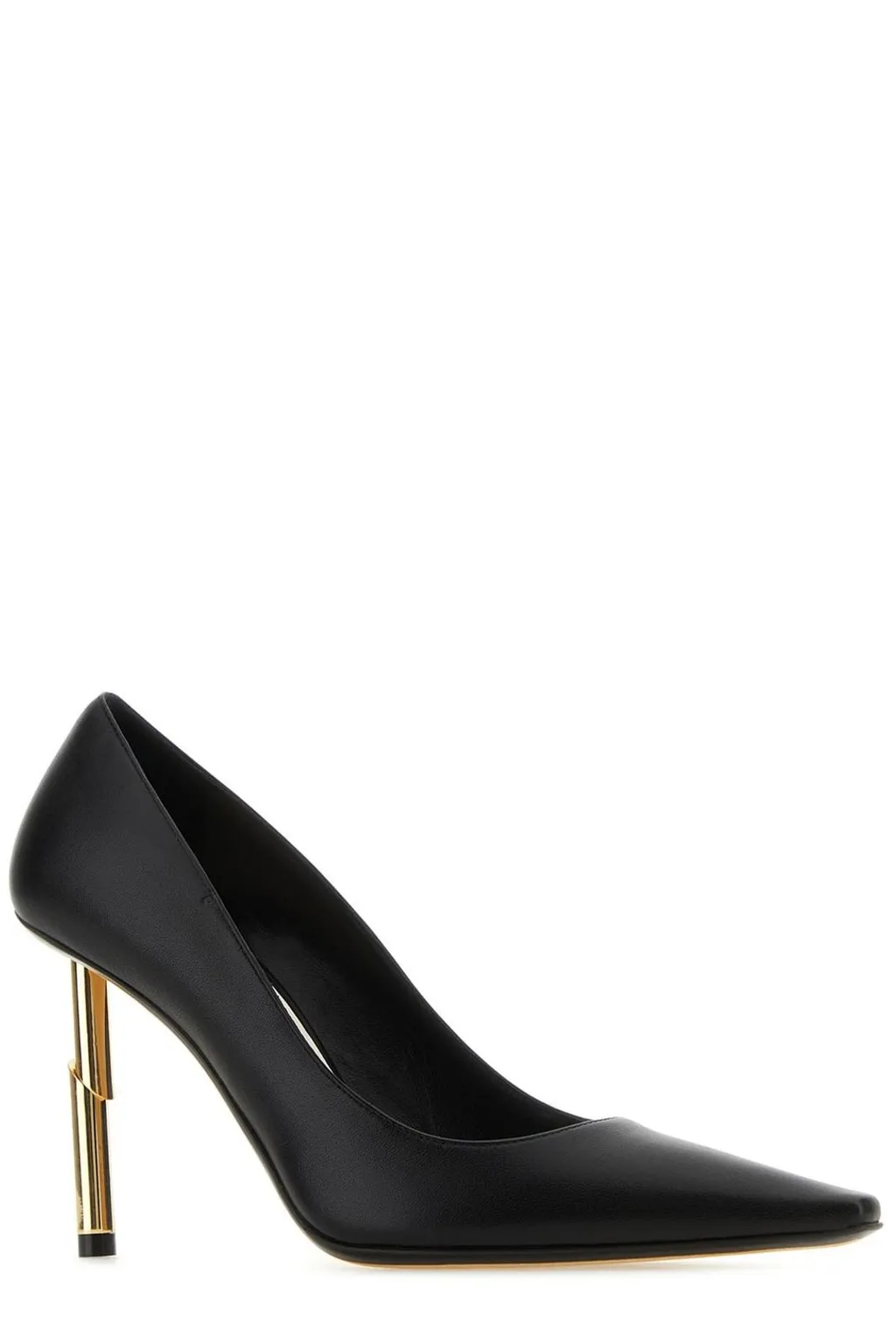 Pointed-Toe Pumps With Sculpted Heel
