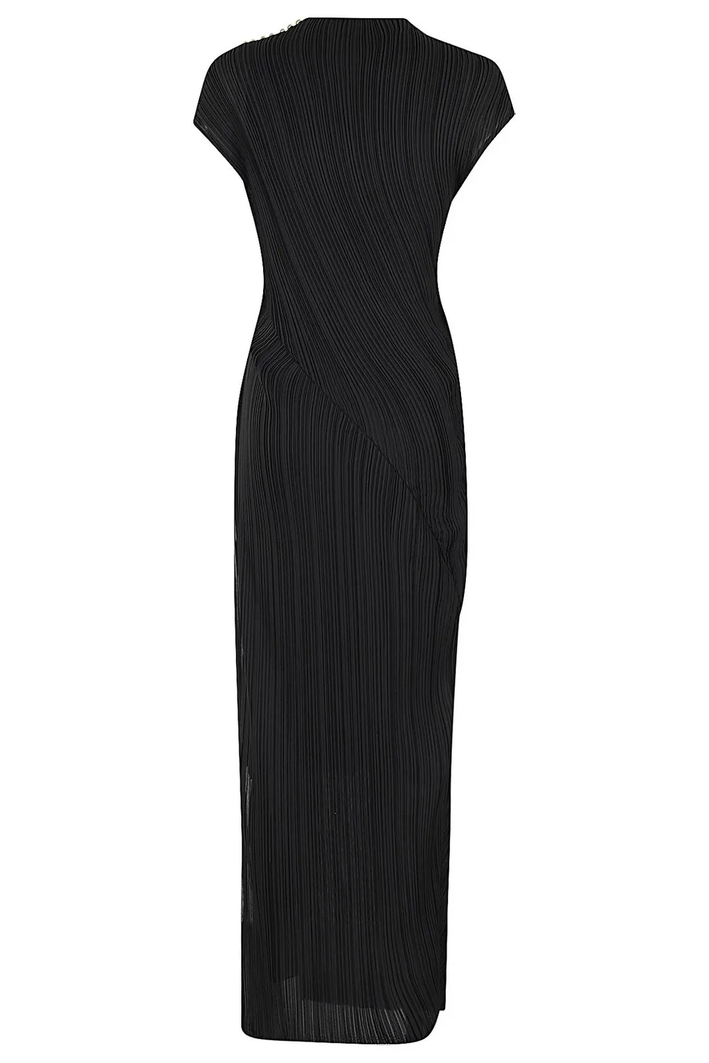 Pleated Maxi Dress