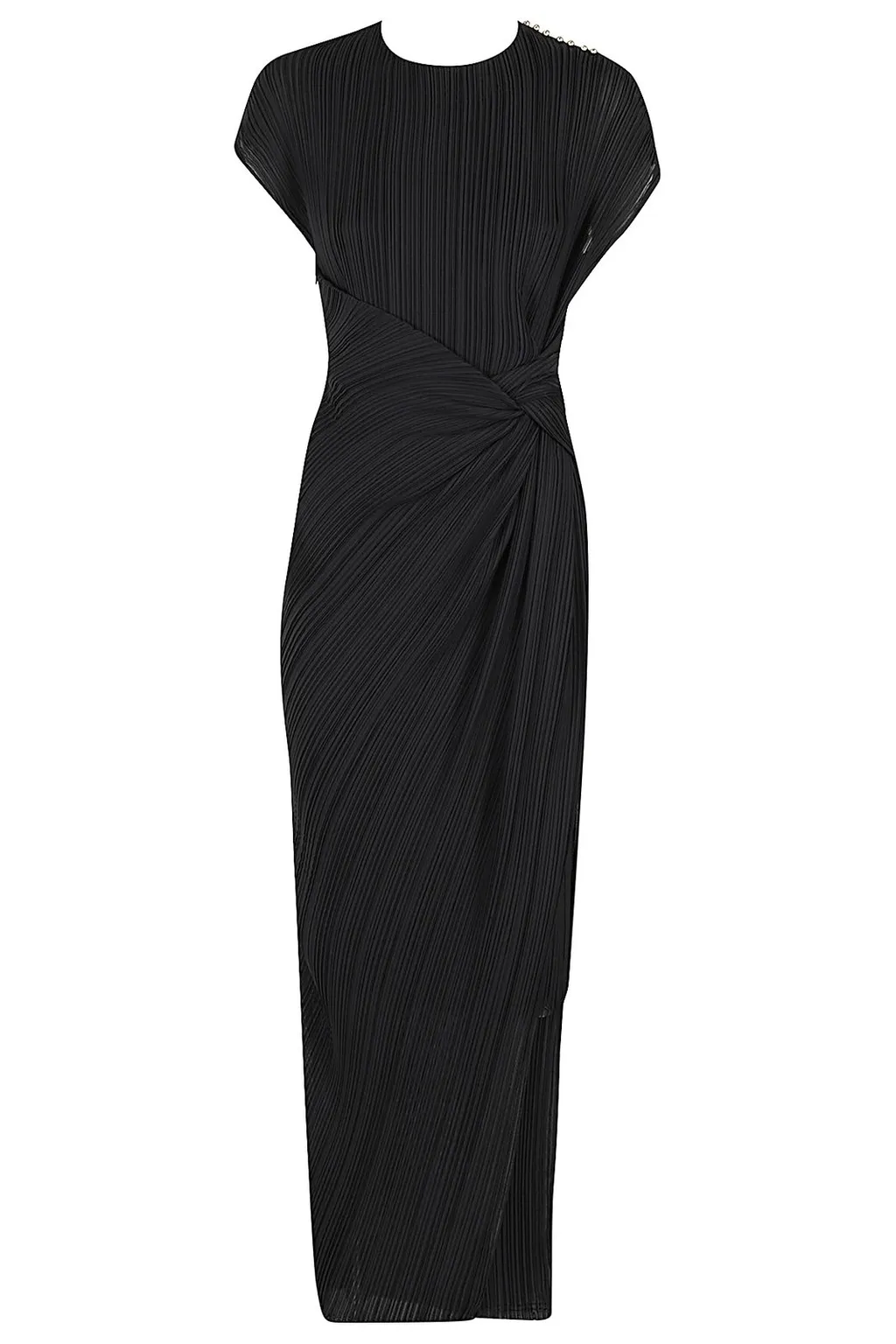 Pleated Maxi Dress