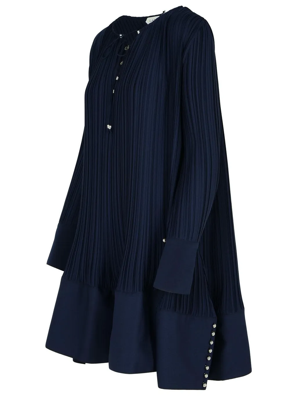 Pleated Midi Dress