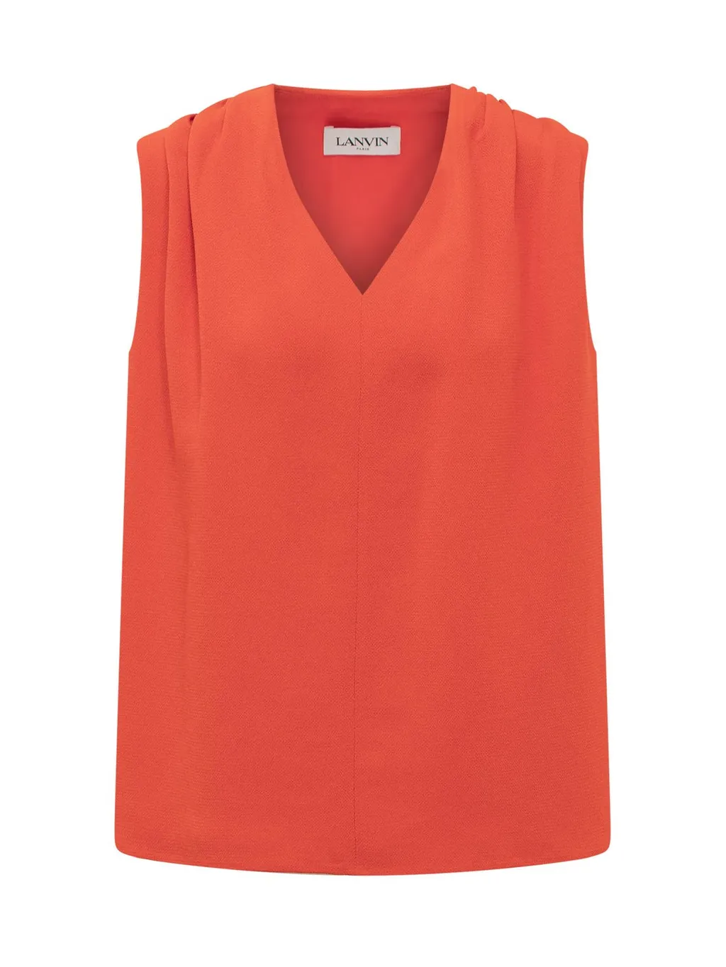 Sleeveless V-Neck Top