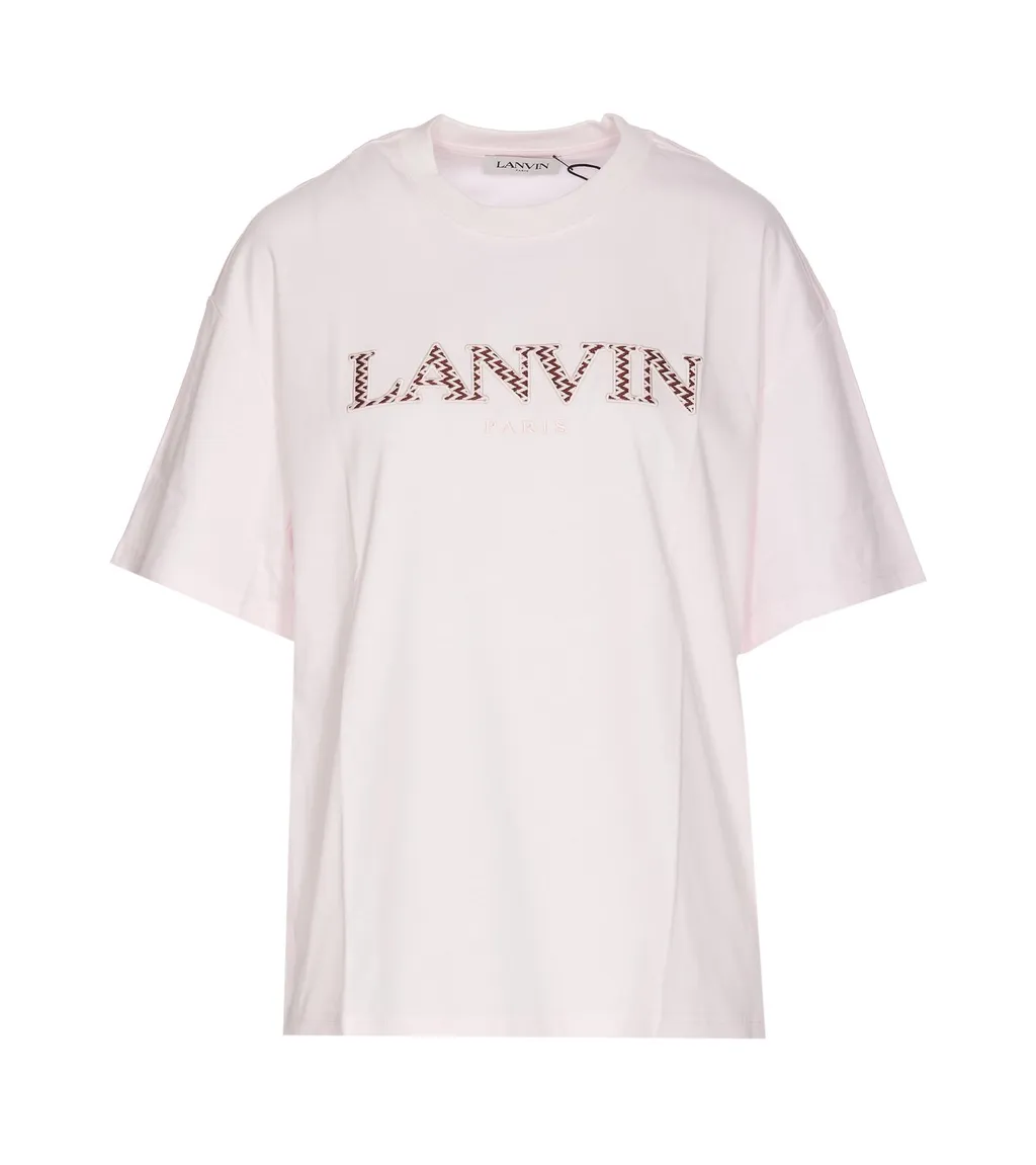 Oversized T-Shirt With Lanvin Paris Logo