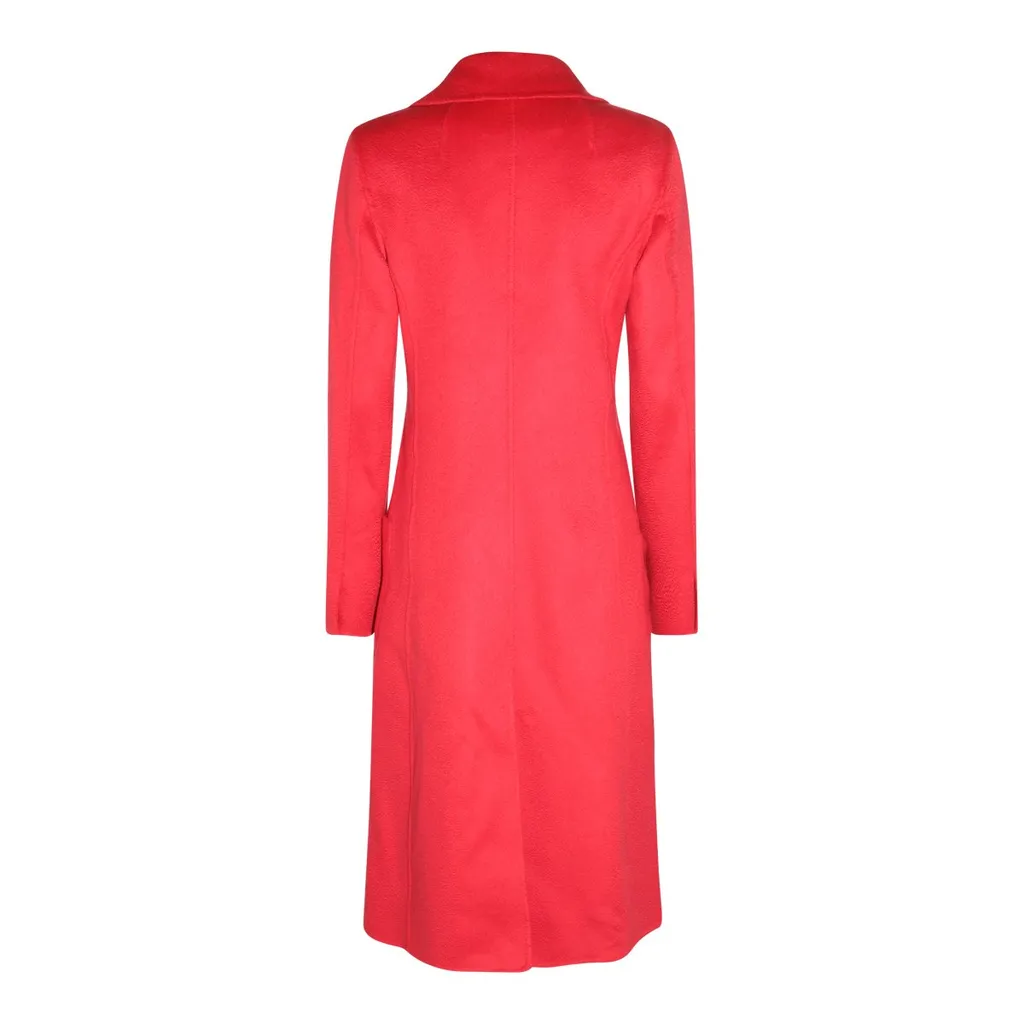 Double-Breasted Wool Coat